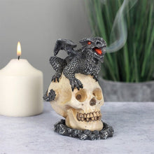 Load image into Gallery viewer, Black Dragon Incense Cone Burner by Anne Stokes AD_15138 Ann Stokes
