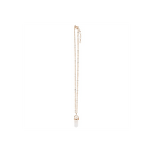 Load image into Gallery viewer, Clear Quartz Crystal Necklace Card S03720031 N/A
