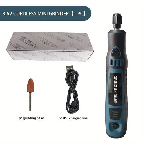 Cordless Mini Li-Ion Tool Grinding Drilling Cutting Polishing 3.6V GR13657 Unbranded