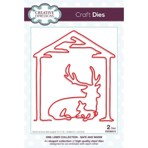 Creative Expressions Craft Die One-liner Collection Quality Steel Dies Harbourside Gifts