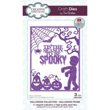 Load image into Gallery viewer, Creative Expressions Sue Wilson Halloween Collection Craft Die Halloween Frame Harbourside Gifts
