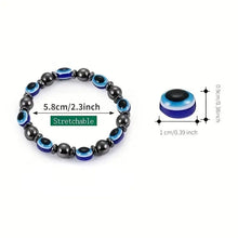 Load image into Gallery viewer, Magnetic Therapy Stretch Stone Bracelet Healing Weight Loss Unbranded
