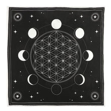 Load image into Gallery viewer, Moon Phase Crystal Grid Altar Cloth S03720418 N/A

