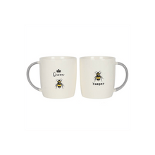 Load image into Gallery viewer, Queen Bee and Bee Keeper Mug Set S03721743 N/A
