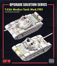 Load image into Gallery viewer, Ryefield 2055 T-55A Medium Tank Mod. 1981 Upgrade parts set for RM5098 RM2055 Ryefield
