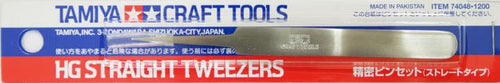 Tamiya 74048 Craft Tools Series HG Straight Tweezers TAM74048 Tamiya