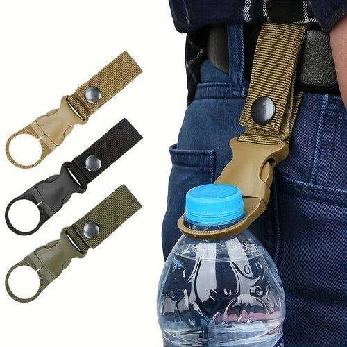 Water Drink Bottle MOLLE Waist Holder on Tactical Webbing Strap Harbourside Gifts