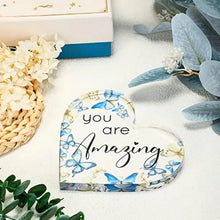 Load image into Gallery viewer, You Are Amazing Acrylic Gift Heart Shaped Plaque Keepsake AR16299 Unbranded
