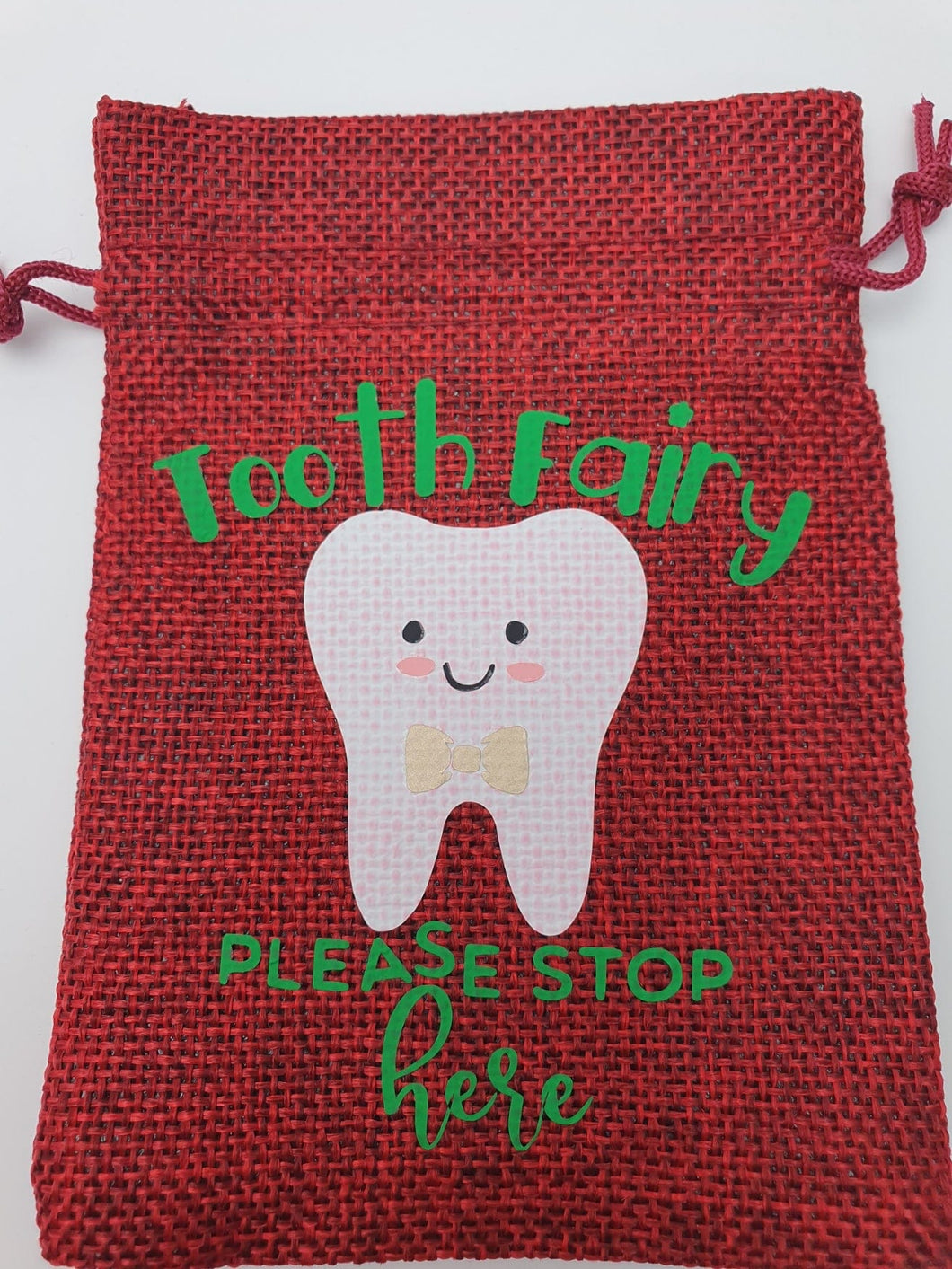 Child's Tooth Fairy Bag/Pouch 13.5 x 9.5cm Harbourside Gifts