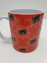 Load image into Gallery viewer, Hand Decorated 340ml Ceramic Tea Coffee Mug Spooky Halloween Design Harbourside Gifts
