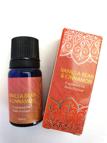Vanilla Bean & Cinnamon Incense Oil 10ml FR1172 Unbranded