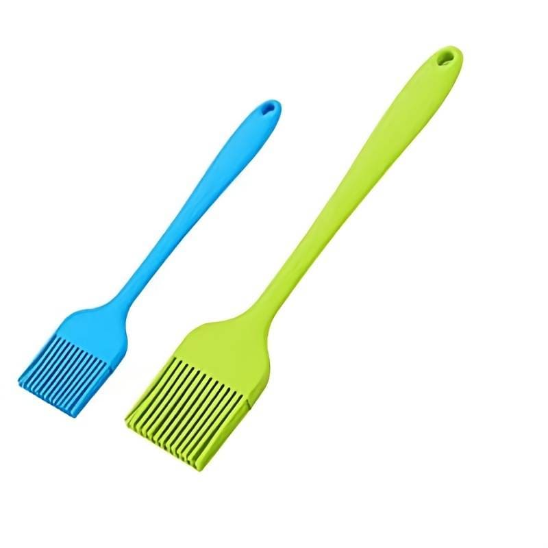 2pcs Silicone Pastry Brush Oil Brush Cookware Heat Resistant Non-Stick Baking Barbecue And Pastry Brush Kitchenware XL05907 Harbourside Gifts