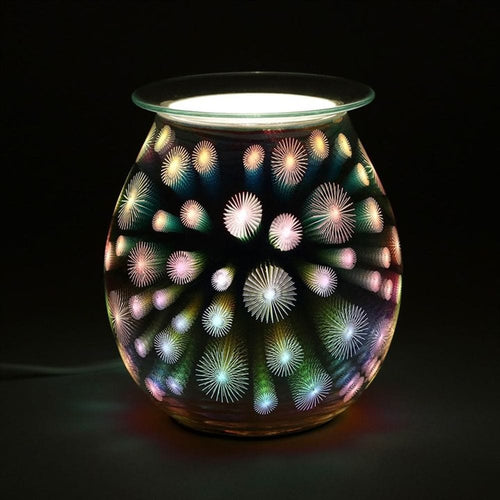 3D Starburst Light Up Electric Oil Burner S03721046 N/A