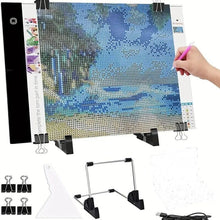 Load image into Gallery viewer, A3 LED Light Board For Artificial Diamond Painting Kits, USB Powered Light Pad QB14302 Unbranded
