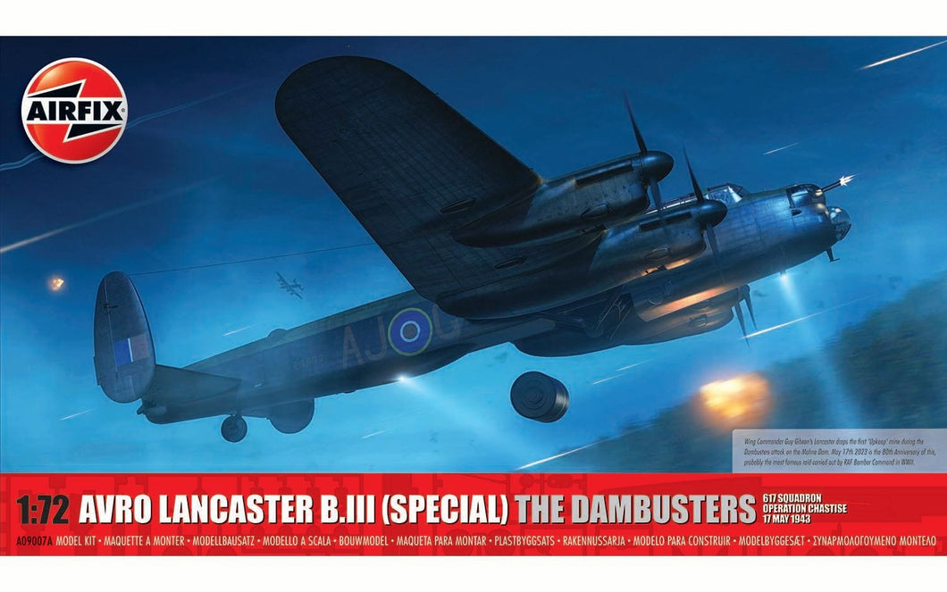 Airfix A09007A Avro Lancaster B.III Special The Dambusters 1:72 Scale Model Kit A09007A Airfix