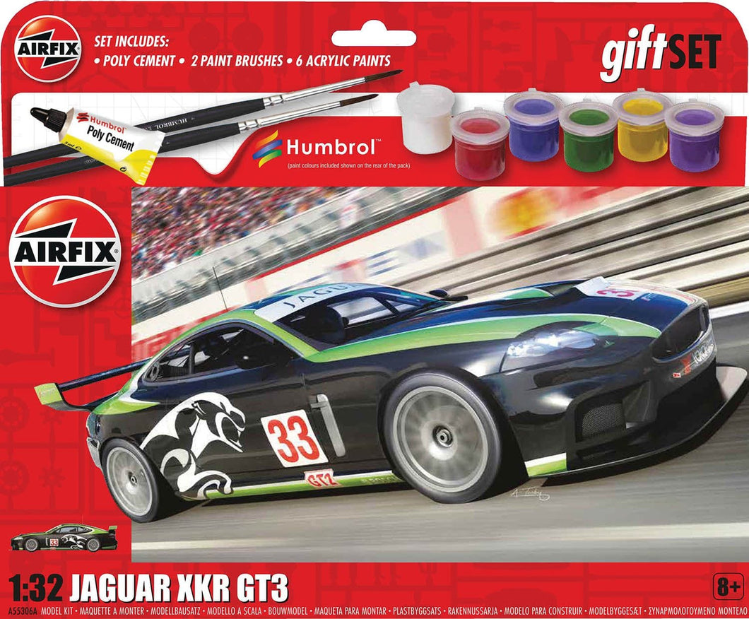 Airfix A55306 Jaguar XKR GT3 1:32 Scale Model Kit A55306 Airfix