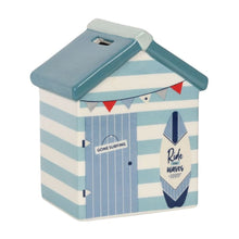 Load image into Gallery viewer, Beach Hut Ceramic Money Box S03720079 N/A
