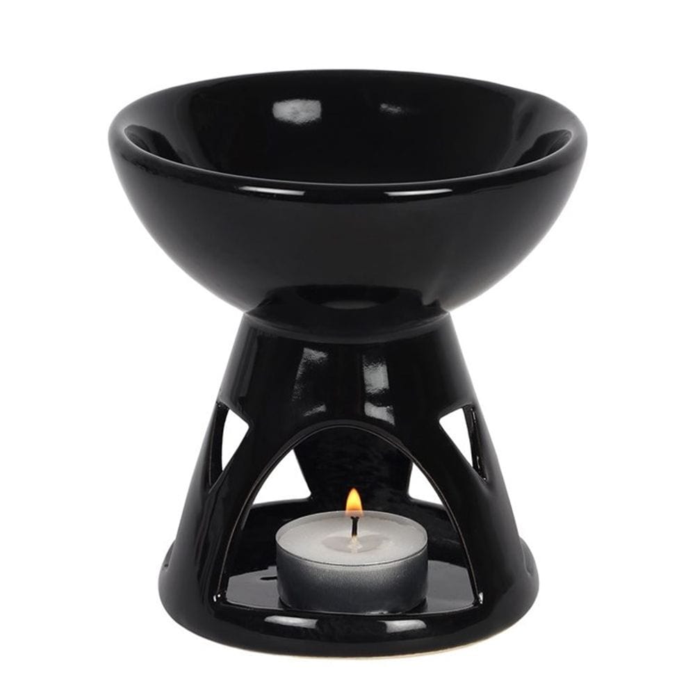 Black Deep Bowl Oil Burner S03720375 N/A