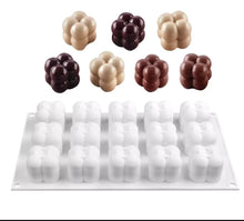 Load image into Gallery viewer, Bubble Cube Mould - Wax Melts Soap Chocolate BUBBLE Unbranded

