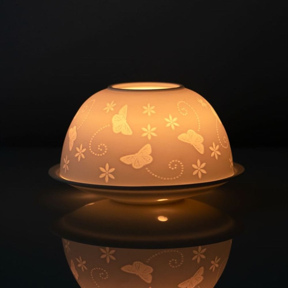 Butterfly Dome Tealight Holder S03720305 N/A