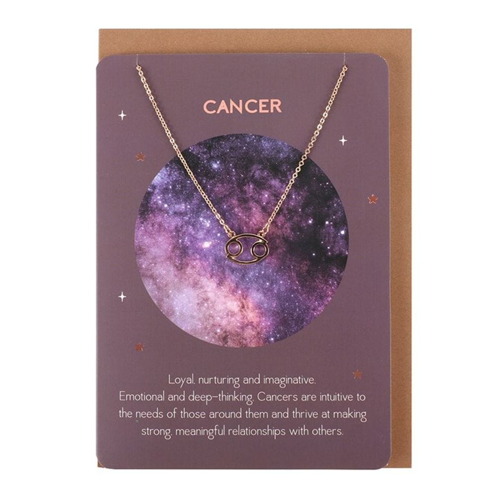 Cancer Zodiac Necklace Card S03720850 N/A