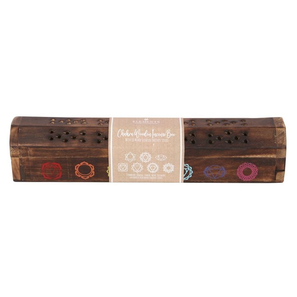 Chakra Wooden Mixed Incense Box Set S03720528 N/A