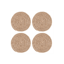 Load image into Gallery viewer, Coastal Charm Rope Coaster Set S03720331 N/A
