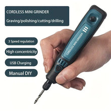 Load image into Gallery viewer, Cordless Mini Li-Ion Tool Grinding Drilling Cutting Polishing 3.6V + 50 pieces GR13657_50 Unbranded
