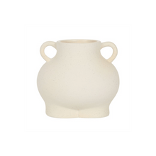 Load image into Gallery viewer, Cream Speckle Bum Plant Pot S03720357 N/A
