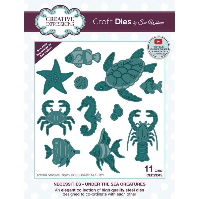 Creative Expressions Sue Wilson Necessities Craft Die Collection Various Designs Harbourside Gifts