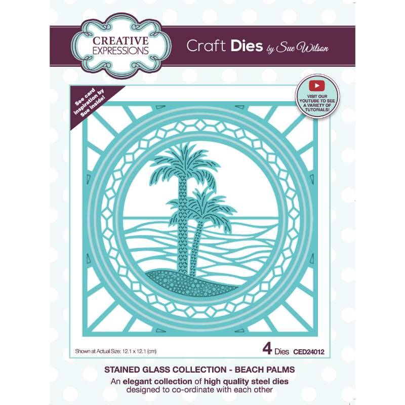Creative Expressions Sue Wilson Stained Glass Collection Craft Die Harbourside Gifts