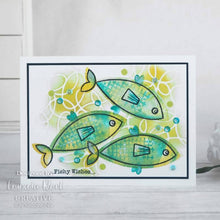 Load image into Gallery viewer, Creative Expressions Woodware Clear Stamp Build A Fish 6 in x 8 in Francoise Read FRB001 Creative Expressions
