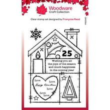 Load image into Gallery viewer, Creative Expressions Woodware Francoise Read Christmas Clear Singles 4x6in Stamps Creative Expressions
