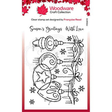 Load image into Gallery viewer, Creative Expressions Woodware Francoise Read Christmas Clear Singles 4x6in Stamps Creative Expressions
