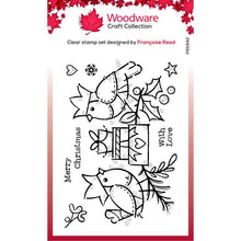 Load image into Gallery viewer, Creative Expressions Woodware Francoise Read Christmas Clear Singles 4x6in Stamps Creative Expressions
