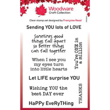 Load image into Gallery viewer, Creative Expressions Woodware Francoise Read Clear Stamps Everything Creative Expressions
