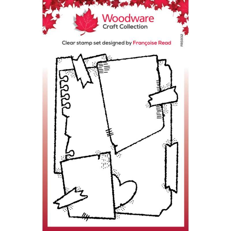 Creative Expressions Woodware Francoise Read Clear Stamps Layered Scraps Creative Expressions