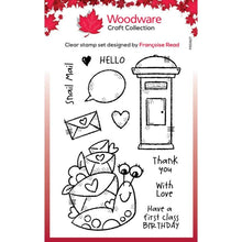 Load image into Gallery viewer, Creative Expressions Woodware Francoise Read Clear Stamps Snail Mail Creative Expressions
