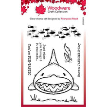 Load image into Gallery viewer, Creative Expressions Woodware Francoise Read Clear Stamps Underwater Collection Jaws Creative Expressions
