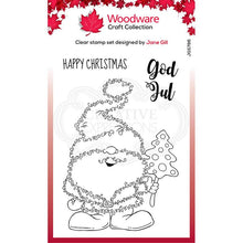 Load image into Gallery viewer, Creative Expressions Woodware Jane Gill  Festive Fuzzies Clear Stamps 4 in x 6 in Creative Expressions
