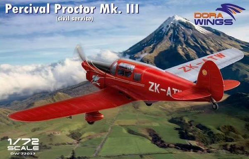 Dora Wings 72017 Percival Proctor Mk.III civil registration Aircraft 1:72 Scale DW72017 Dora Wings