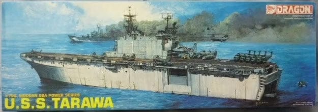 Dragon D7008 U.S.S. Tarawa US Navy Assault 1:700 Scale Model Kit D7008 Dragon