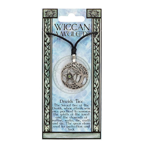 Druids Tree Wiccan Amulet Necklace S03721521 N/A