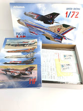 Load image into Gallery viewer, Eduard 2127 MiG-21MF in Czechoslovak service Dual Combo Limited Edition 1:72 Scale Model Kit EDK2127 Eduard
