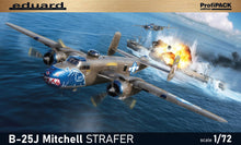 Load image into Gallery viewer, Eduard 7012 B-25J Mitchell STRAFER ProfiPACK Edition 1:72 Scale Model Kit EDK7012 Eduard
