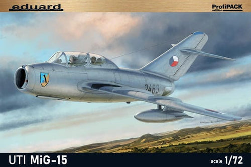 Eduard 7055 UTI MiG-15 ProfiPack 1:72 Scale Model Kit EDK7055 Eduard