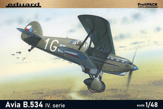 Eduard 8192 Avia B.534 IV. série ProfiPack Edition 1:48 Scale Model Kit EDK8192 Eduard