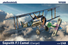 Load image into Gallery viewer, Eduard 8486 Sopwith F.1 Camel Clerget Weekend Edition 1:48 Scale Model Kit EDK8486 Harbourside Gifts
