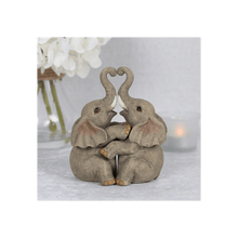 Load image into Gallery viewer, Elephant Embrace Elephant Couple Ornament S03720192 N/A
