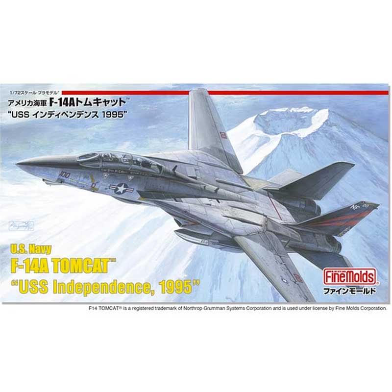 Fine Molds FP32 U.S.Navy F-14A Tomcat USS Independence 1995 1:72 Scale Model FP32 Fine Molds